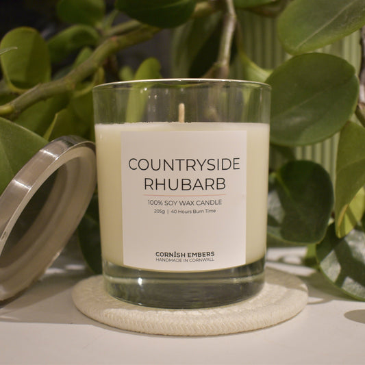 Countryside Rhubarb Candle