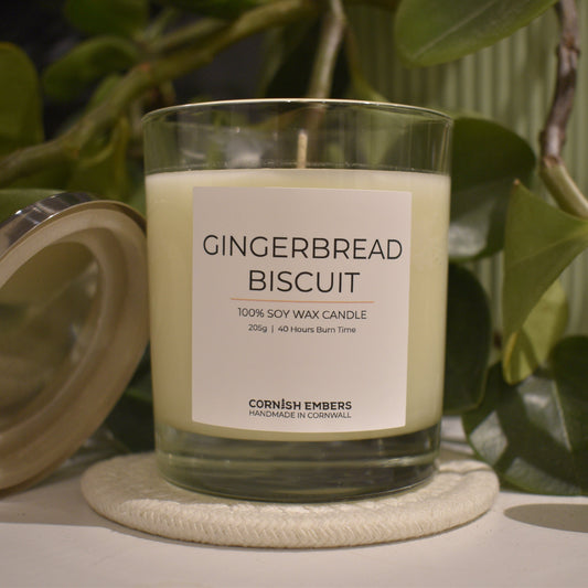 Gingerbread Biscuit Candle